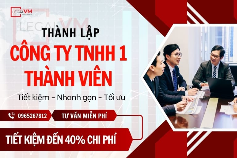 dịch vụ thành lập công ty tnhh 1 thành viên