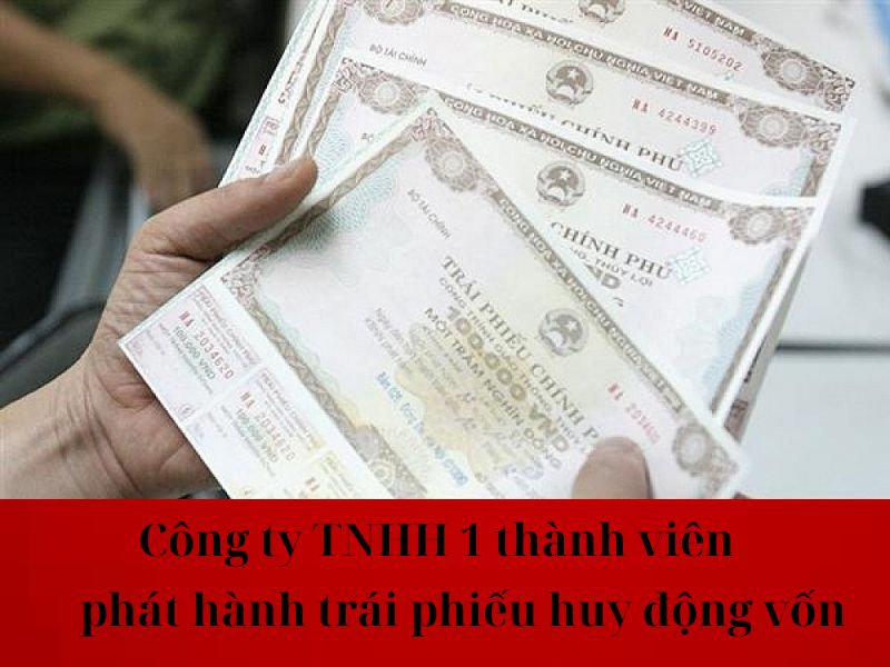 Ưu điểm công ty TNHH 1 thành viên được phát hành trái phiếu huy động vốn