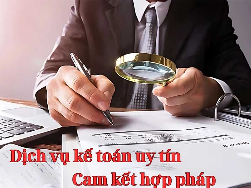 Dịch vụ kế toán uy tín giúp xử lý sổ sách chính xác, đảm bảo hợp pháp