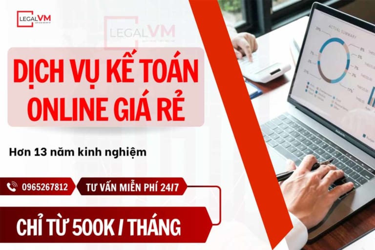 Dịch vụ kế toán online giá rẻ