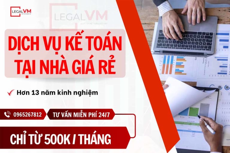 Dịch vụ kế toán tại nhà giá rẻ uy tín
