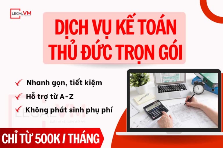 Dịch vụ kế toán Thủ Đức uy tín