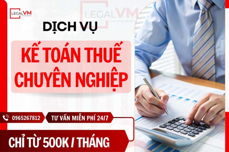 Dịch vụ kế toán thuế chuyên nghiệp tại Việt Mỹ Law