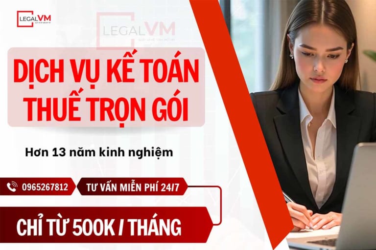 dịch vụ kế toán thuế trọn gói giá rẻ, uy tín tại Việt Mỹ Law