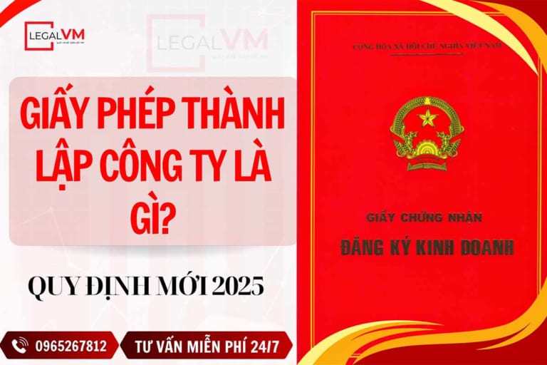 Giấy phép thành lập công ty là gì?