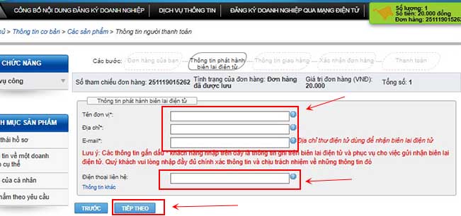 cách tải giấy chứng nhận đăng ký doanh nghiệp