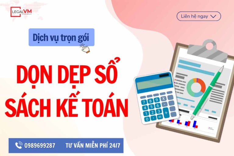 Dịch vụ dọn dẹp sổ sách kế toán