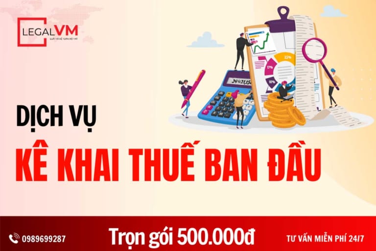 Dịch vụ kê khai thuế ban đầu cho doanh nghiệp