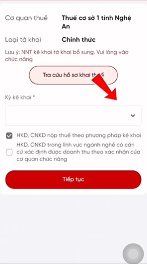 khai thuế hộ kinh doanh bằng etax mobile