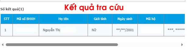 Bước 4: Cách tra cứu bảo hiểm y tế bằng căn cước công dân trên website Bảo hiểm xã hội Việt Nam