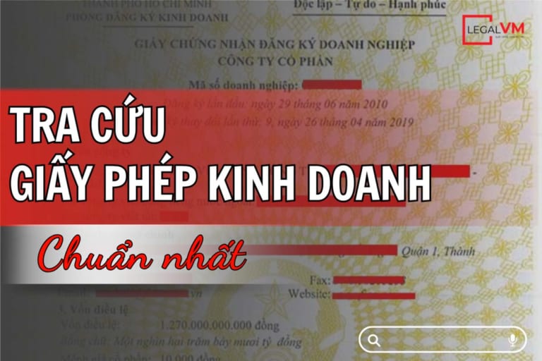 Tra cứu giấy phép kinh doanh