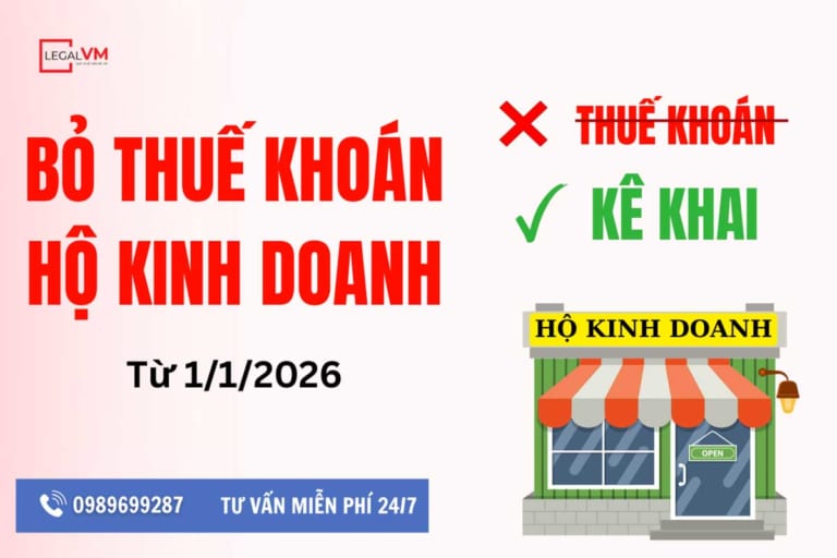 xóa bỏ thuế khoán hộ kinh doanh
