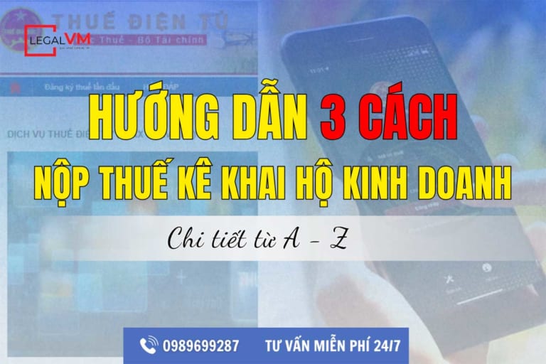 cách nộp thuế kê khai hộ kinh doanh