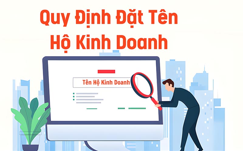 Quy định về đặt tên hộ kinh doanh 