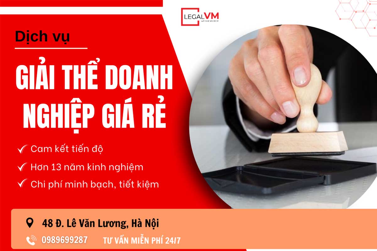 dịch vụ giải thể doanh nghiệp giá rẻ trọn gói
