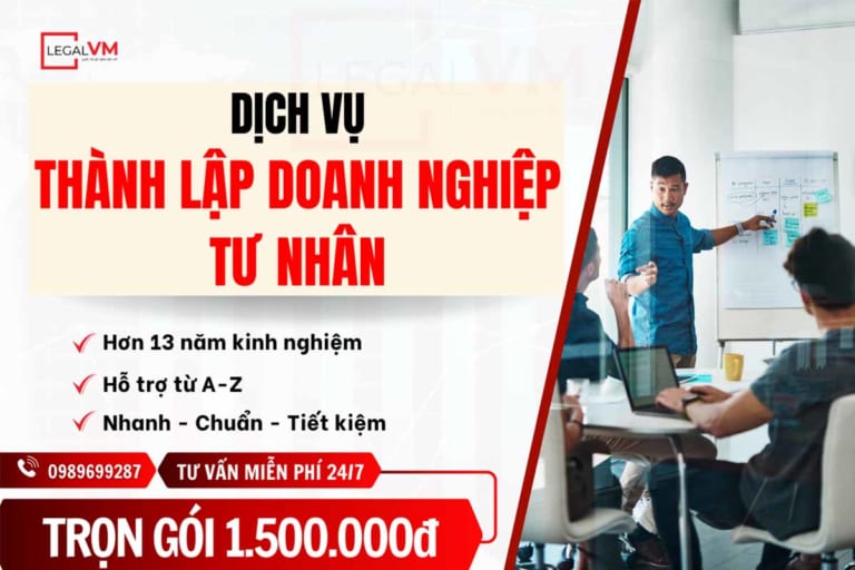 Dịch vụ thành lập doanh nghiệp tư nhân tại Việt Mỹ Law