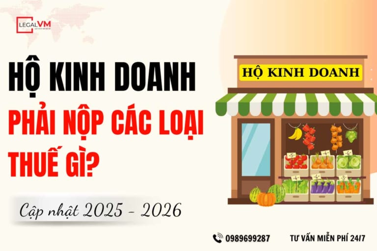 Hộ kinh doanh phải nộp thuế gì