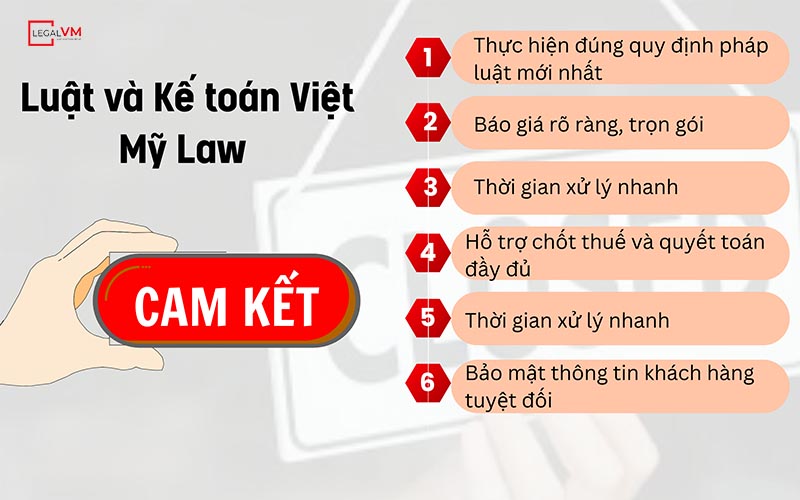 Cam kết uy tín của Việt Mỹ Law khi hỗ trợ giải thể hộ kinh doanh