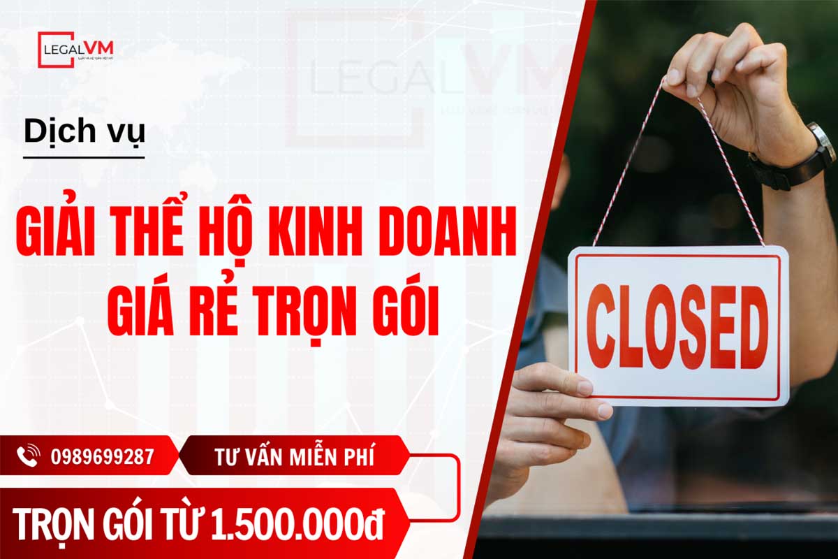 Dịch vụ giải thể hộ kinh doanh giá rẻ trọn gói