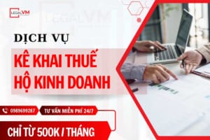 Dịch vụ kê khai thuế hộ kinh doanh