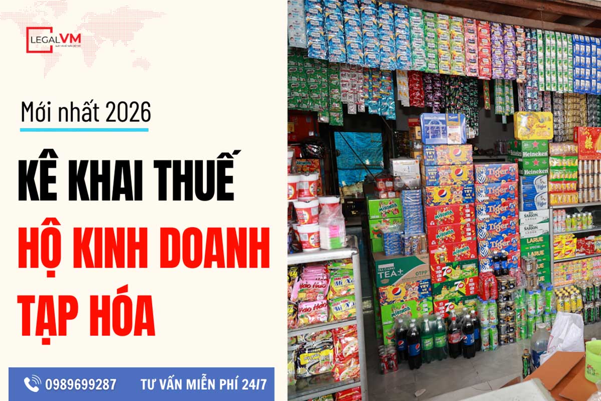 Kê khai thuế hộ kinh doanh tạp hóa