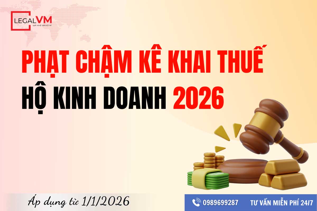 Phạt chậm kê khai thuế hộ kinh doanh