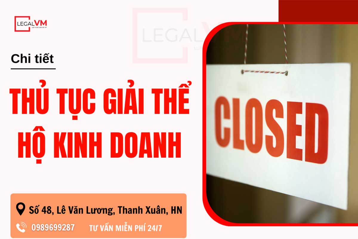Thủ tục giải thể hộ kinh doanh