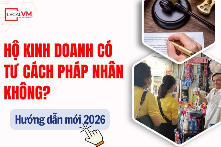 Hộ kinh doanh có tư cách pháp nhân không