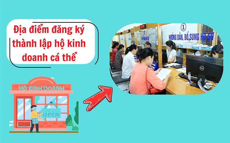 Địa điểm đăng ký thành lập hộ kinh doanh cá thể