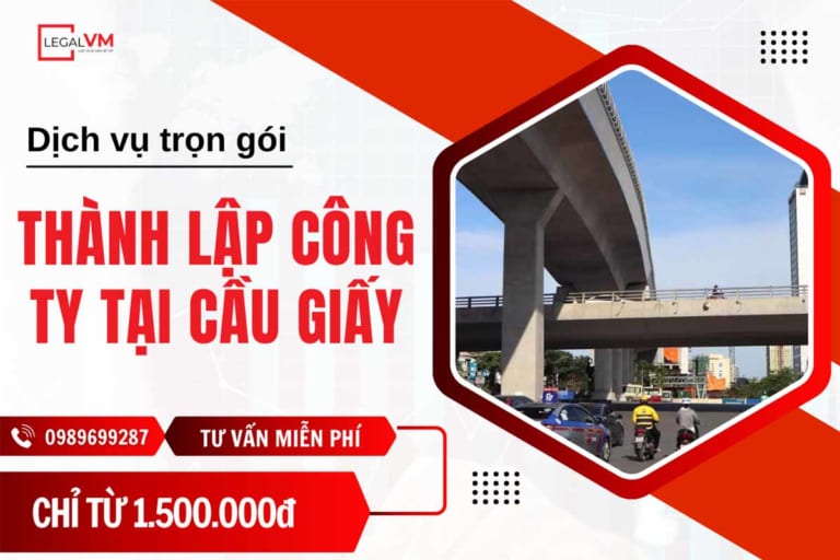Dịch vụ thành lập công ty tại Cầu Giấy - Việt Mỹ Law