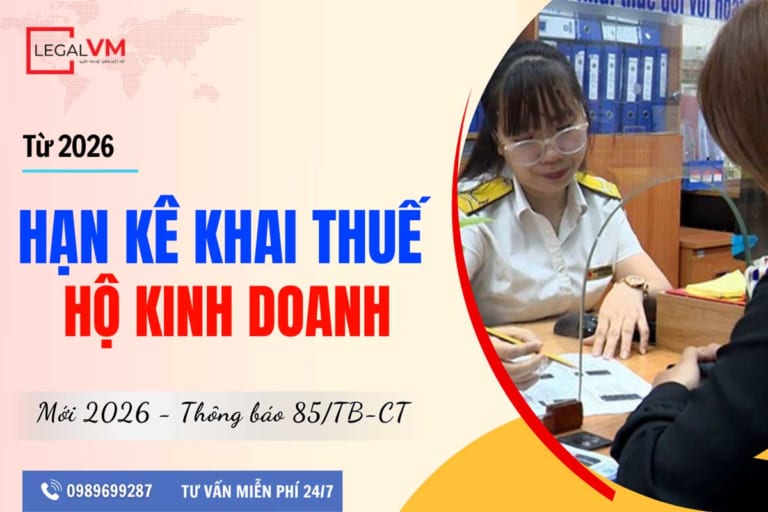 Hạn kê khai thuế hộ kinh doanh