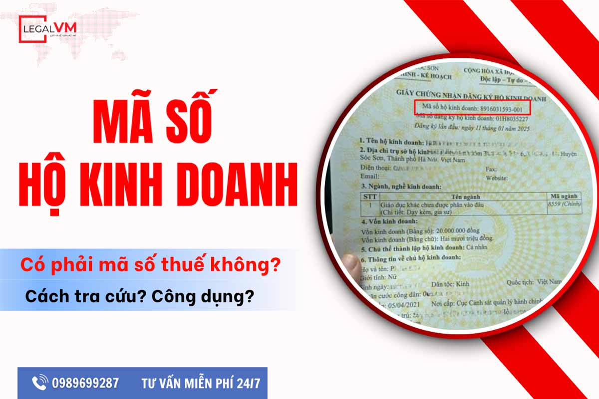 Mã số hộ kinh doanh