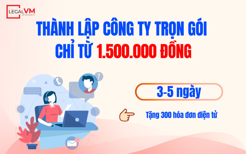 Thời gian hoàn thành dịch vụ thành lập công ty tại Việt Mỹ Law
