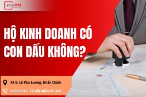 Hộ kinh doanh có con dấu không