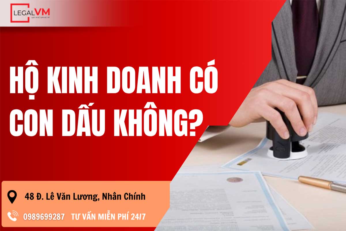 Hộ kinh doanh có con dấu không